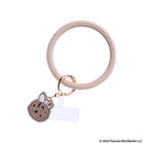 [各種スマートフォン対応]PEANUTS/ピーナッツ シリコンハンドストラップ