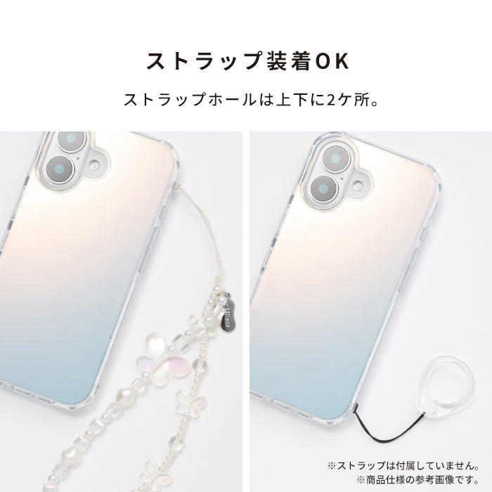 [iPhone 17/17 Pro/16/16e専用]HIGHER  ハイブリッドケース(オーロラ)