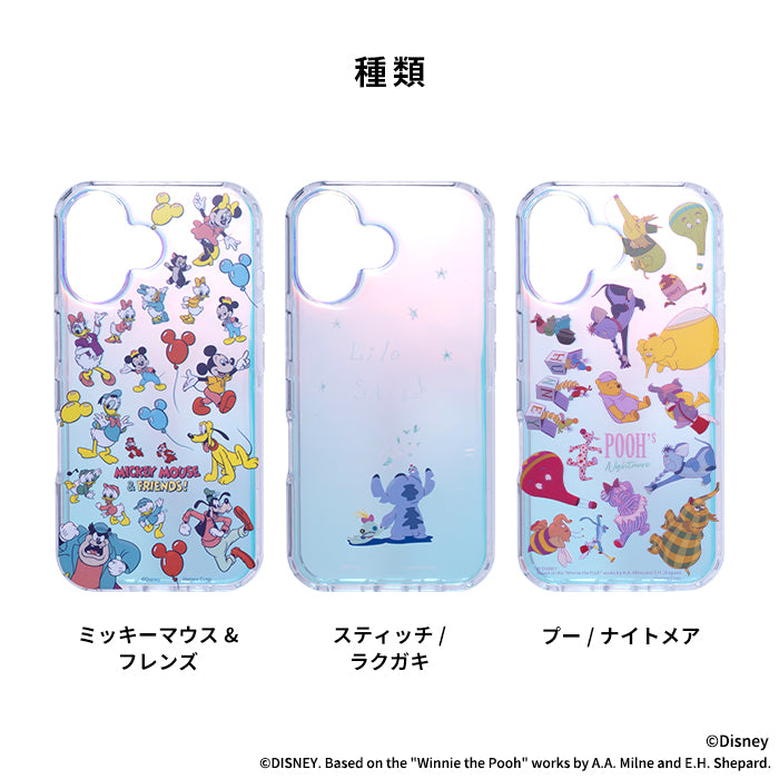iPhone 16専用]ディズニーキャラクター HIGHER ハイブリッドケース