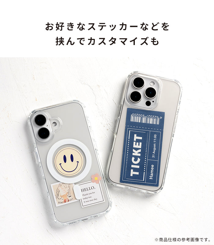 [iPhone 17/17 Pro/16/16 Pro]HIGHER MagSafe対応 ハイブリッドケース