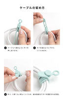 humor SILICONE CABLE TIE 3Sets