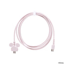 ディズニーキャラクター USB 2.0 CABLE TYPE-C to TYPE-C 1.5m(ミッキーアイコン)