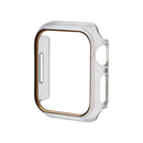 [Apple Watch Series 9/8/7/SE(第3/2/1世代)/6/5/4専用]salisty Apple Watch クリアカラーハードフレーム