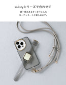 [Apple Watch Series 9/8/7/SE(第3/2/1世代)/6/5/4専用]salisty Apple Watch クリアカラーハードフレーム