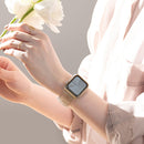 [Apple Watch Series 9/8/7/SE(第3/2/1世代)/6/5/4専用]salisty Apple Watch クリアカラーハードフレーム
