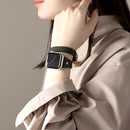 [Apple Watch Series 10/9/SE(第2/1世代)/8/7/6/5/4(40-42mm)/3/2/1(38mm)専用]salisty 二重巻きバンド