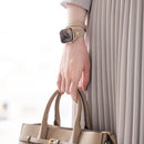 [Apple Watch Series 10/9/SE(第2/1世代)/8/7/6/5/4(40-42mm)/3/2/1(38mm)専用]salisty 二重巻きバンド