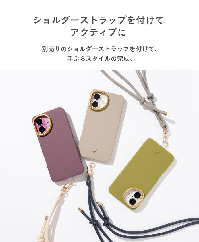 [iPhone 16/15/14/13専用]salisty(サリスティ)カメラホールスタンド 耐衝撃ハードケースノベルティセット