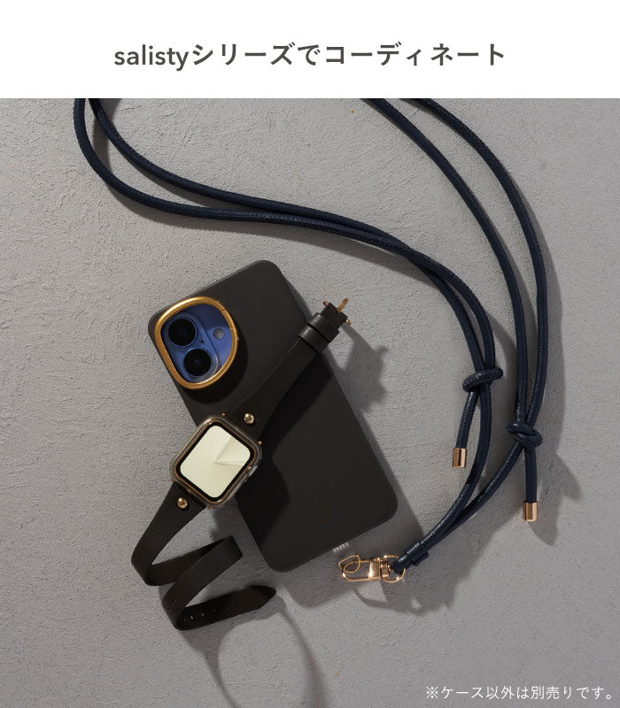 [iPhone 16/15/14/13専用]salisty(サリスティ)カメラホールスタンド 耐衝撃ハードケースノベルティセット