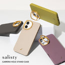 [iPhone 16/15/14/13専用]salisty(サリスティ)カメラホールスタンド 耐衝撃ハードケースノベルティセット