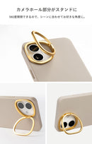 [iPhone 16/15/14/13専用]salisty(サリスティ)カメラホールスタンド 耐衝撃ハードケースノベルティセット