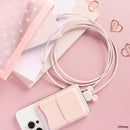 ディズニーキャラクター USB 2.0 CABLE TYPE-C to TYPE-C 1.5m(ミッキーアイコン)