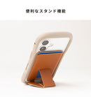 [MagSafe対応]Mug touch スマートフォンスタンド機能付きカードポケット