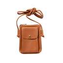 [各種スマートフォン対応]フラップスタイルポケット付スマホショルダーポーチ