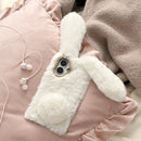 [iPhone 16/15/14/13専用]ファースマホケース(ラビット)