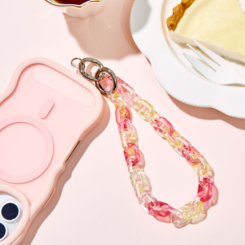 tokitam アクリルチェーンハンドストラップ(オーロラ)