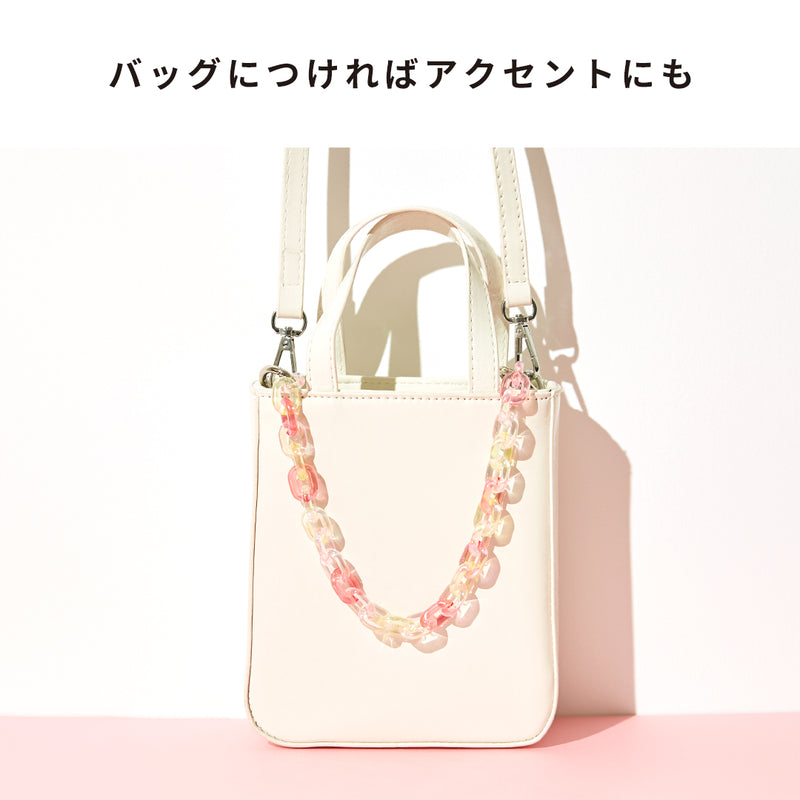 tokitam アクリルチェーンハンドストラップ(オーロラ)