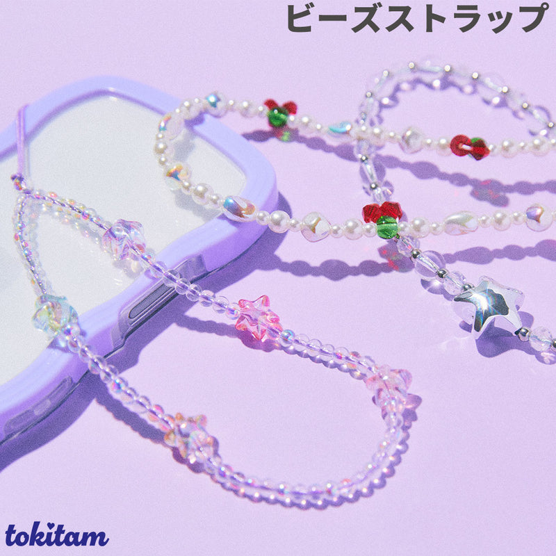 tokitam ビーズストラップ