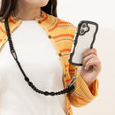 sorureda!ノット編みショルダーストラップ(ミックス/ブラック)