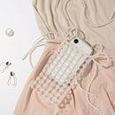 sorureda! ビーズショルダーポーチ(パール/クリア)