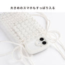 sorureda! ビーズショルダーポーチ(パール/クリア)