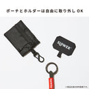 PEBBLE PORCH ポーチ付きハンドストラップ