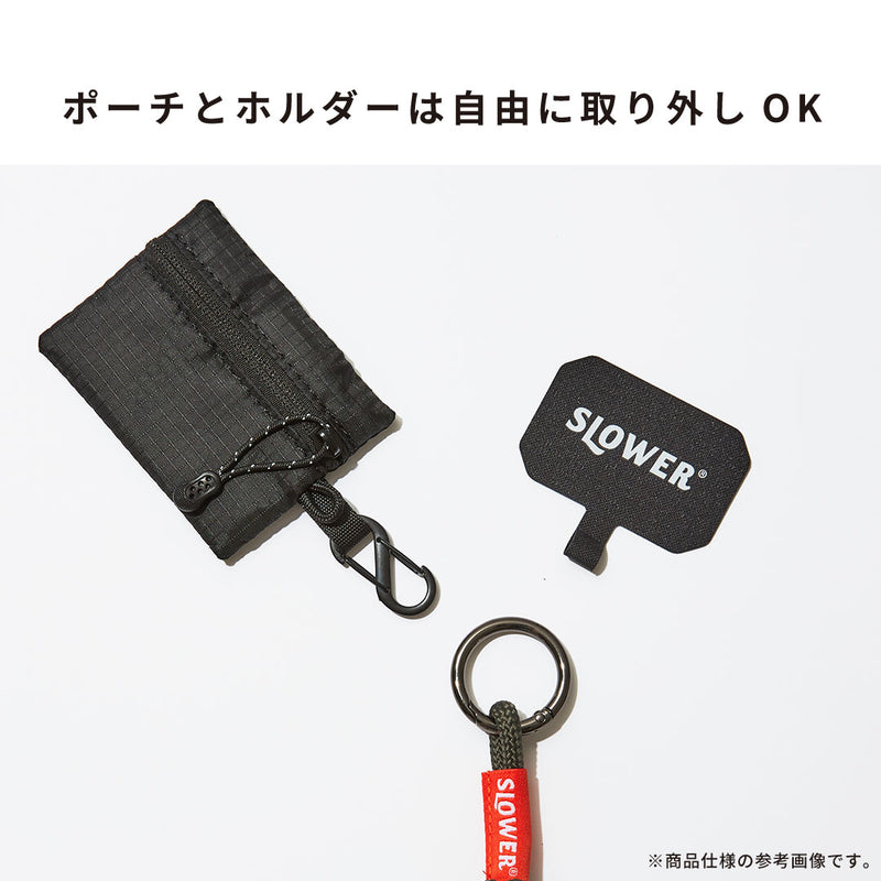 PEBBLE PORCH ポーチ付きハンドストラップ