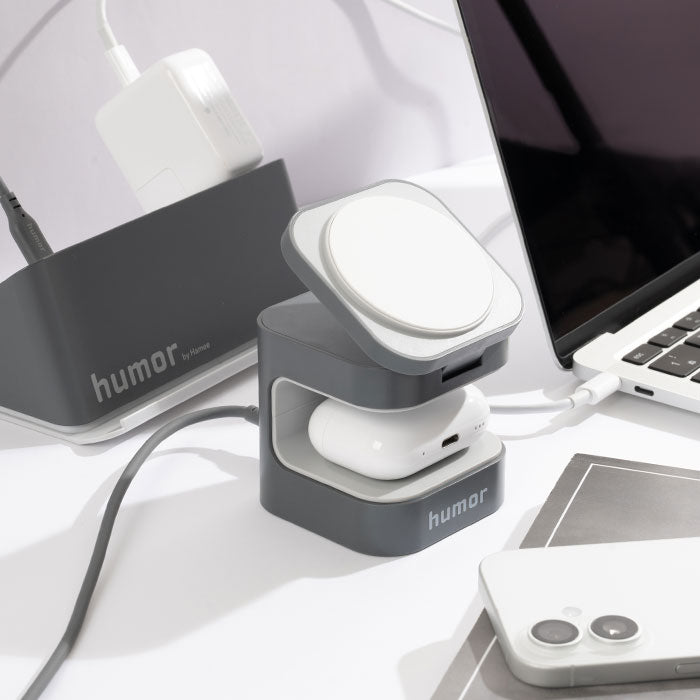 humor Qi2対応 2in1 ワイヤレス充電器