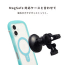 DIVAID マグネット吸着対応 ワイヤレス充電車載ホルダー(ブラック)