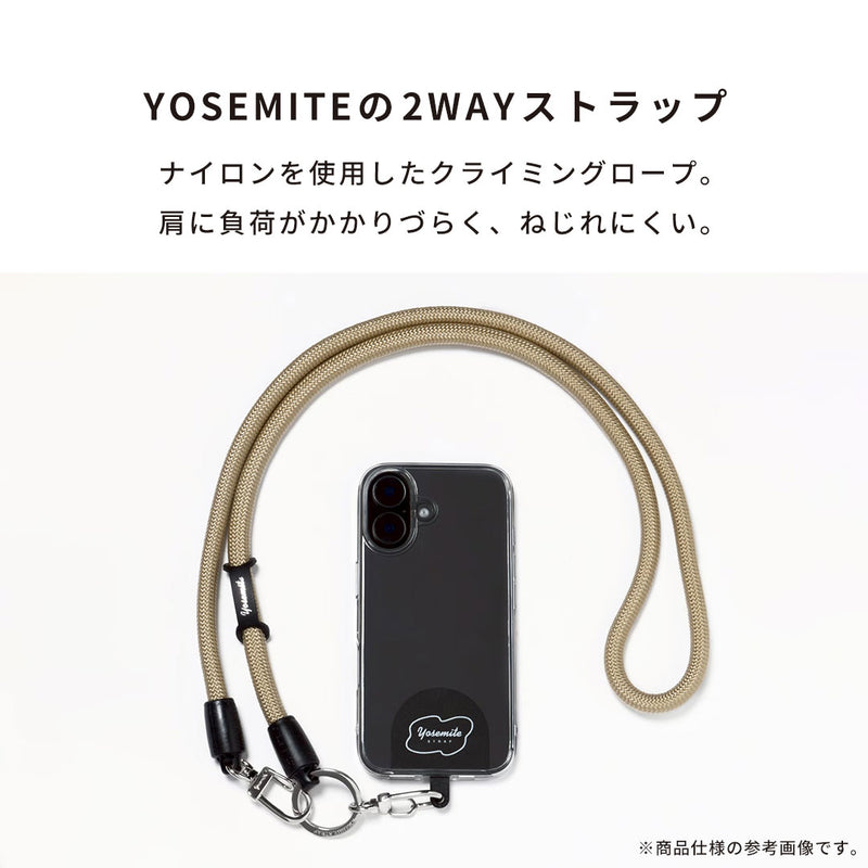YOSEMITE ヨセミテ 2WAY MOBILE STRAP