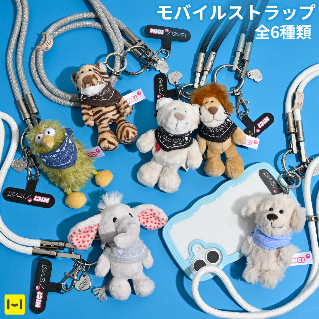 NICI×SMAST MOBILE GLITTER STRAP