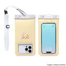 [各種スマートフォン対応]ちいかわ/DIVAID フローティング防水ケース ワイドサイズ ショルダーストラップ(フェイス)