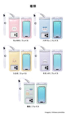 [各種スマートフォン対応]ちいかわ/DIVAID フローティング防水ケース ワイドサイズ ショルダーストラップ(フェイス)