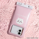 [各種スマートフォン対応]ちいかわ/DIVAID フローティング防水ケース ワイドサイズ ショルダーストラップ(フェイス)