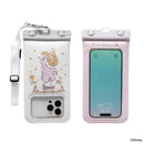[各種スマートフォン対応]ディズニーキャラクター/DIVAID フローティング防水ケース ワイドサイズ ショルダーストラップ