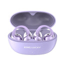 KING LUCKY Bluetooth5.4対応 オープンイヤー 完全ワイヤレスイヤホン i239