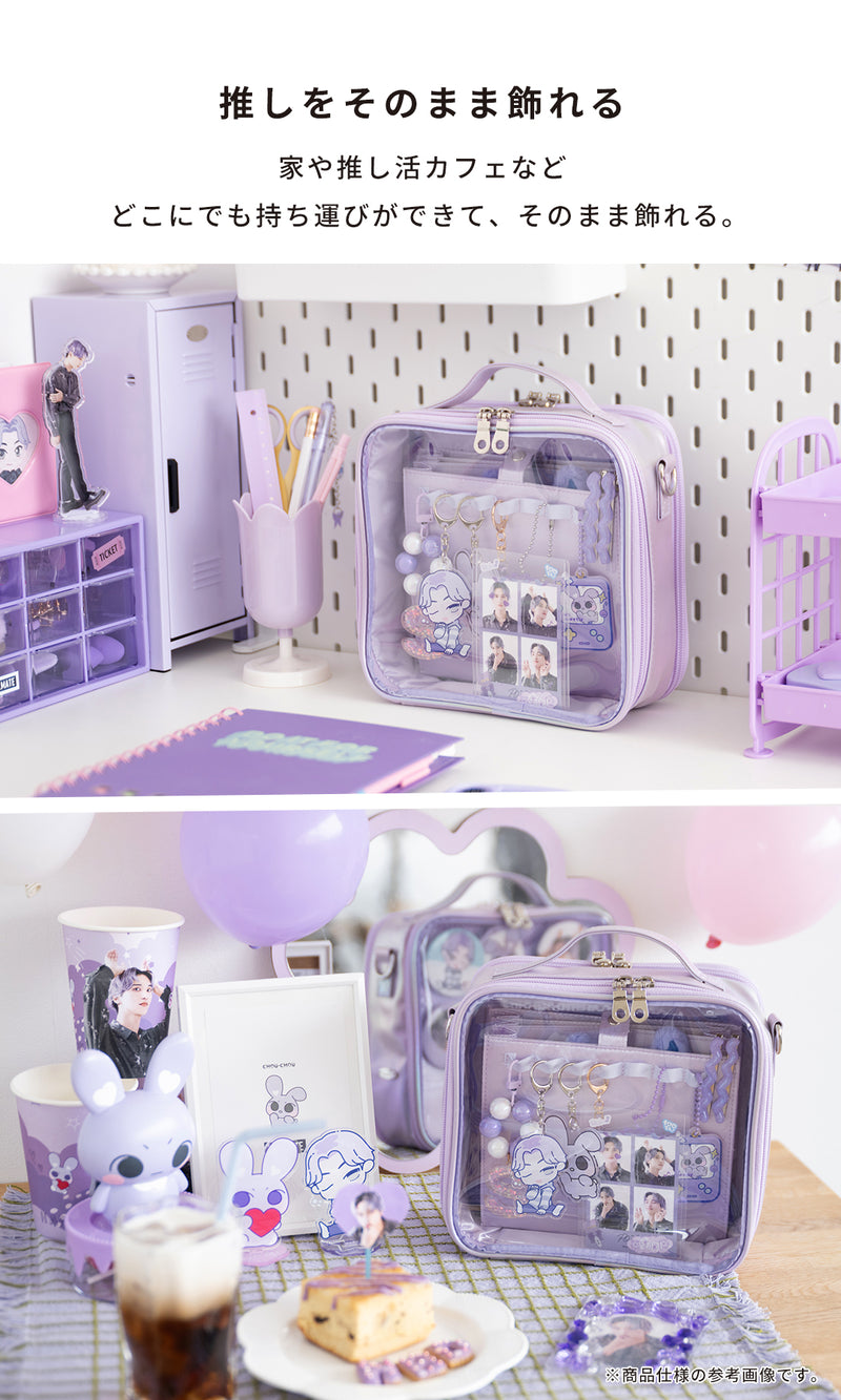 Mineed by Osel 合皮ストレージ 2WAY ショルダーバッグ