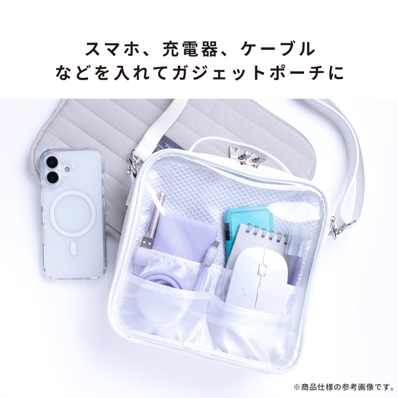 Mineed by Osel 合皮ストレージ 2WAY ショルダーバッグ