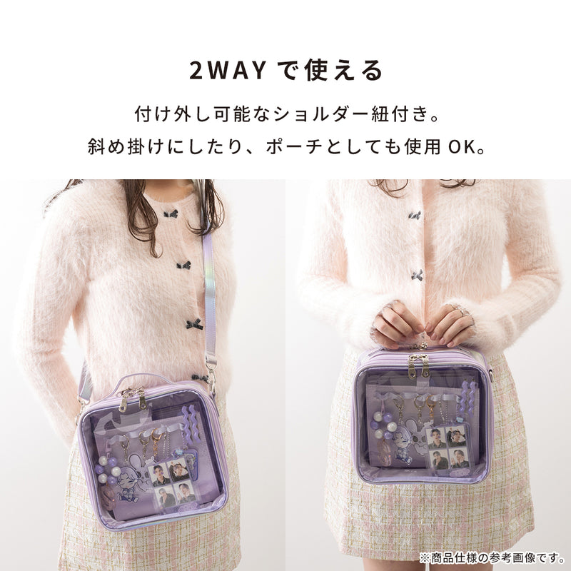 Mineed by Osel 合皮ストレージ 2WAY ショルダーバッグ