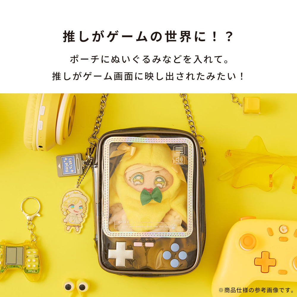 Osel 携帯ゲーム型 ぬいぐるみポーチ