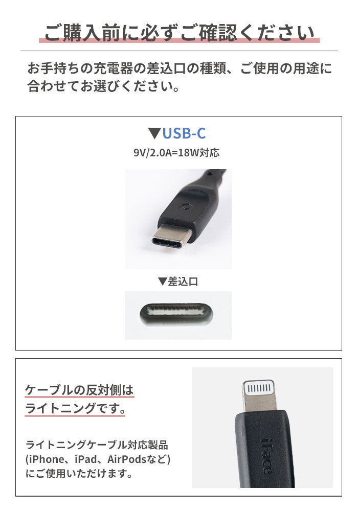 【iPhone 14/14Pro/14Plus/14ProMax/13/13Pro/SE(第3/第2世代)/8/7専用】2026福袋 iFaceクリアケース&耐衝撃ケース＆充電ケーブルお得な3点セット