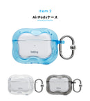 [iPhone 18 Pro/18 Pro Max/17/17 Pro/17 Pro Max/16/16 Pro/16 Pro Max/15/14/13専用][AirPods Pro(第2/1世代)/AirPods(第4世代)専用]iFace BeBling Aero MagSynqケース セット2