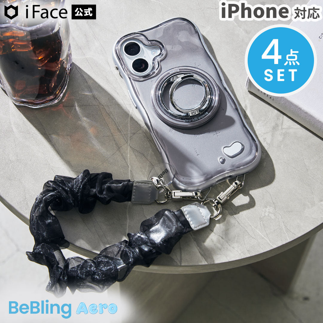 【iPhone 18 Pro/18 Pro Max17/17 Pro/17 Pro Max/16/16 Pro/16 Pro Max/15/14/13専用】iFace BeBling Aero MagSynqケース セット3