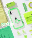 iFace Reflection Neo 強化ガラスクリアケース クリアグリーン