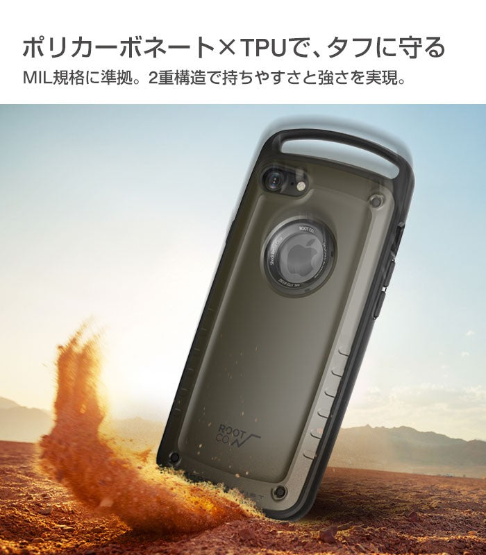 [iPhone 12/12 mini/12 Pro/11 Pro/11/XR/XS/X/8/7/SE(第2世代)専用]ROOT CO. Gravity Shock ｜スマホケース・スマホカバー・iPhoneケース通販のHamee