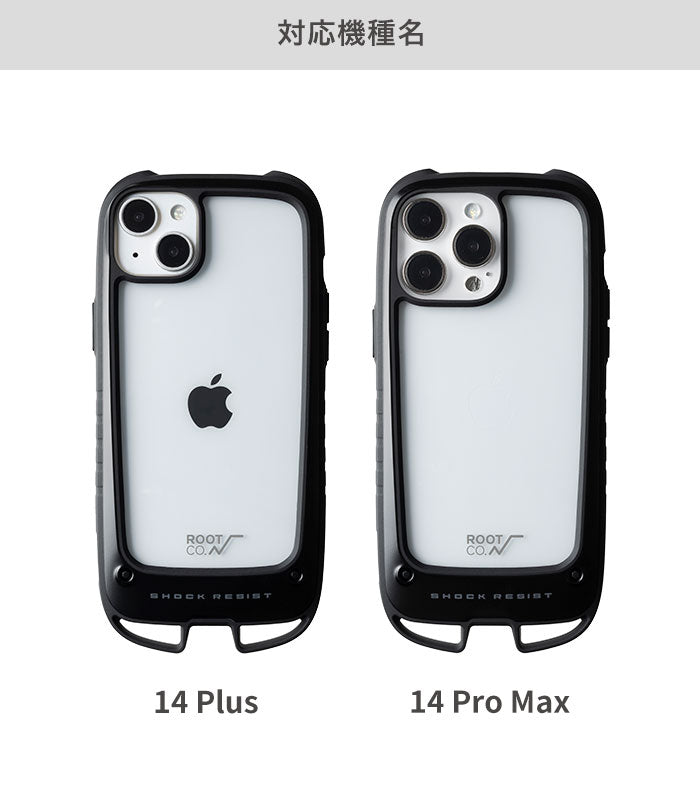 [iPhone 14 Plus/14 Pro Max専用]ROOT CO. GRAVITY Shock Resist Case +Hold.｜スマホケース・スマホカバー・iPhoneケース通販のHamee