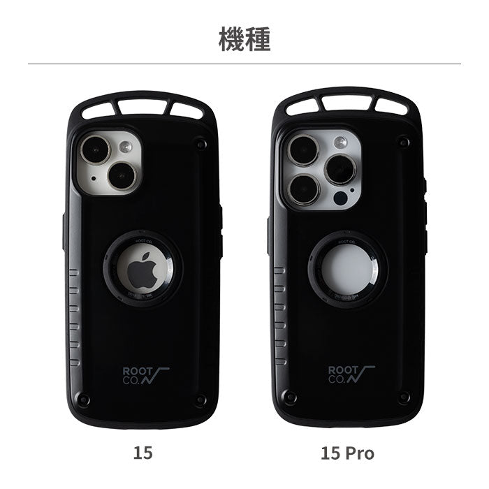 [iPhone 15/15 Pro専用]ROOT CO. GRAVITY Shock Resist Case Pro.