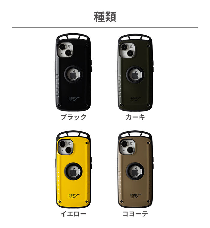 [iPhone 15/15 Pro専用]ROOT CO. GRAVITY Shock Resist Case Pro.