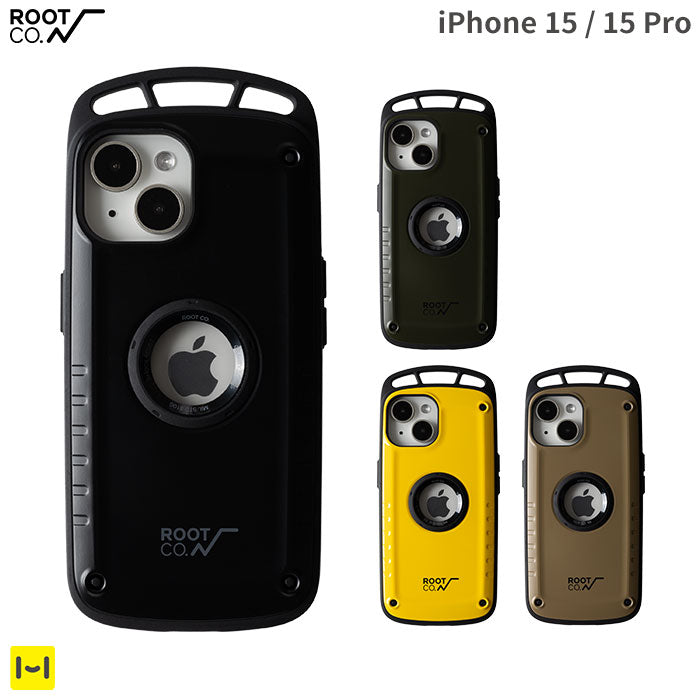 [iPhone 15/15 Pro専用]ROOT CO. GRAVITY Shock Resist Case Pro.