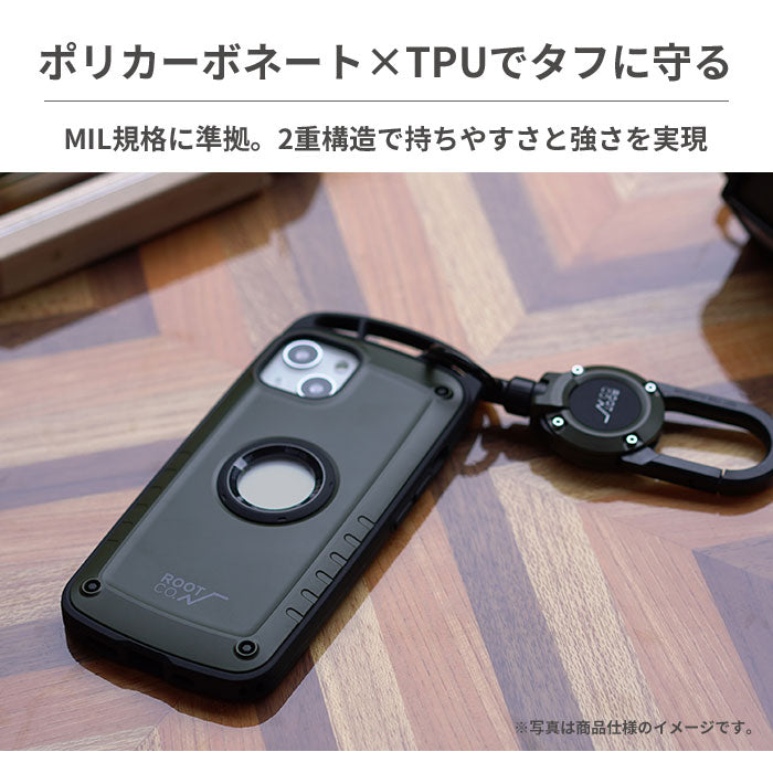 [iPhone 15/15 Pro専用]ROOT CO. GRAVITY Shock Resist Case Pro.